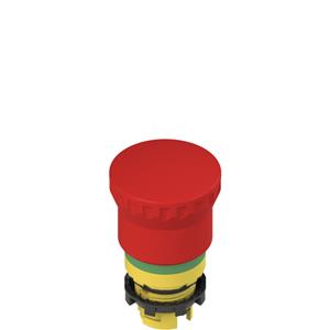 Pizzato E2 1PEPZ4731 Push-pull emergency pushbutton with green marking dotted line Turkiye