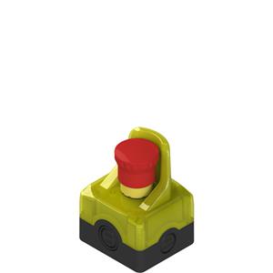 Pizzato ES AC31701 Housing with 24 Vdc yellow illuminated guard Turkiye