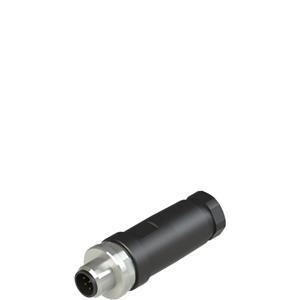 Pizzato VF CCMP8DM04 Field wireable M12 plug, straight, 8 poles, for multipolar cables Turkiye