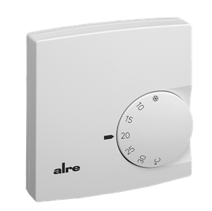 Alre RTBSB-001.202 Room thermostat, surface-mounted, 5…30…°C, 24V AC, NC contact, ECO function