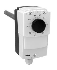 Alre HI-1 Hygrostat, duct/wall mounting, external setting