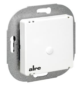 Alre FUFC 225-0000 Room temperature sensor, NTC2K25, flush-mounted, cover 50x50mm, pure white gloss