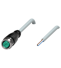 Pepperl+Fuchs V1-GV4A-40M-PVC Female cordset single-ended M12 straight stainless steel 14404, A-coded, 4-pin, PVC cable grey Turkiye