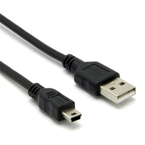 Seneca CU-A-MINIB-1 USB-A - Mini-B USB 5P cable, 1 meter length