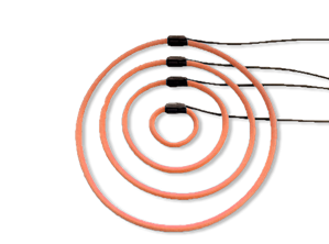 Seneca RC-V250-100 Rogowski Coil, output 100 mV/kA, 50-60 Hz, Ø 68 mm