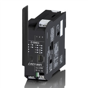 Seneca Z-KEY-WIFI 2-port ModBUS industrial gateway / serial device server with Wi-Fi module