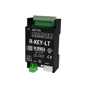 Seneca R-KEY-LT (HW rev. A0/B0) 1-port ModBUS-RTU/ASCII industrial gateway