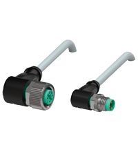 Pepperl+Fuchs V11-W-1,5M-PVC-V3-WM Cordset M12 socket angled to M8 plug angled A-coded, 3-pin, PVC cable grey Turkiye