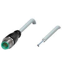 Pepperl+Fuchs V15S-G-10M-PUR Male cordset single-ended M12 straight A-coded, 5-pin, PUR cable grey Turkiye