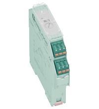 Pepperl+Fuchs KF-CTT-5GN Terminal block for KF modules, 3-pin spring terminal, with test sockets, green