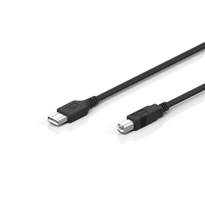 Beckhoff C9900-K530,-K552,-K553,-K554 USB cable, shielded, PVC, 1 x 2 x 28AWG + 2C 20AWG, fixed installation, black Turkiye