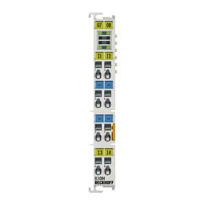 Beckhoff EL1084 EtherCAT Terminal, 4-channel digital input, 24 V DC, 3 ms, ground switching Turkiye