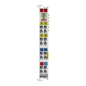 Beckhoff EL2535-0103 EtherCAT Terminal, 2-channel PWM output, 24…48 V DC, 3 A, current-controlled