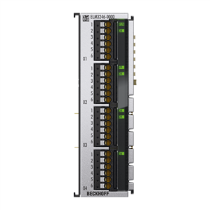 Beckhoff ELM3246-0000 EtherCAT Terminal, 6-channel analog input, temperature, RTD, 24 bit, high-precision, 1 ksps Turkiye