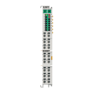 Beckhoff EL3072 EtherCAT Terminal, 2-channel analog input, multi-function, ±10 V, ±20 mA, 12 bit Turkiye