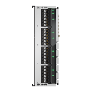 Beckhoff ELM3348-0000 EtherCAT Terminal, 8-channel analog input, temperature, thermocouple, 24 bit, high-precision, 1 ksps