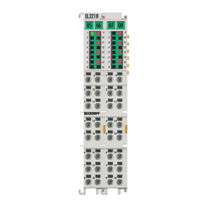 Beckhoff EL3218 EtherCAT Terminal, 8-channel analog input, temperature, RTD (Pt100), 16 bit, 3-wire connection Turkiye