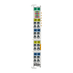 Beckhoff EL3204-0162 EtherCAT Terminal, 4-channel analog input, multi-function, ±10 V, RTD (Pt100), 12 bit, single-ended Turkiye