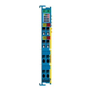 Beckhoff ELX3312-0090 EtherCAT Terminal, 2-channel analog input, temperature, thermocouple, 16 bit, Ex i, TwinSAFE SC