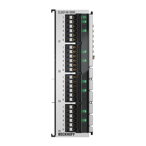 Beckhoff ELM3148-0000 EtherCAT Terminal, 8-channel analog input, multi-function, ±10…±125 V, ±20 mA, 24 bit, 1 ksps Turkiye