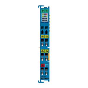 Beckhoff ELX3351 EtherCAT Terminal, 1-channel analog input, measuring bridge, full bridge, 24 bit, Ex i Turkiye