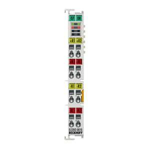 Beckhoff EL3202-0010 EtherCAT Terminal, 2-channel analog input, temperature, RTD (Pt100), 16 bit, high-precision