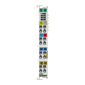 Beckhoff EL3061 EtherCAT Terminal, 1-channel analog input, voltage, 0…10 V, 12 bit, single-ended