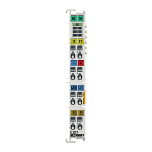 Beckhoff EL3002 EtherCAT Terminal, 2-channel analog input, voltage, ±10 V, 12 bit, single-ended