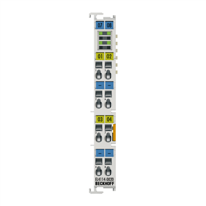Beckhoff EL4114-0020 EtherCAT Terminal, 4-channel analog output, current, 0…20 mA, 16 bit, factory calibrated Turkiye