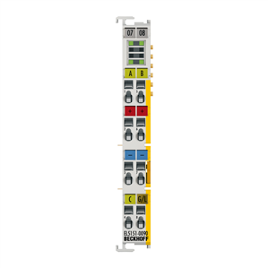 Beckhoff EL5151-0090 EtherCAT Terminal, 1-channel encoder interface, incremental, 24 V DC HTL, 100 kHz, TwinSAFE SC Turkiye