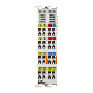Beckhoff EL5101 EtherCAT Terminal, 1-channel encoder interface, incremental, 5 V DC (DIFF RS422, TTL), 1 MHz
