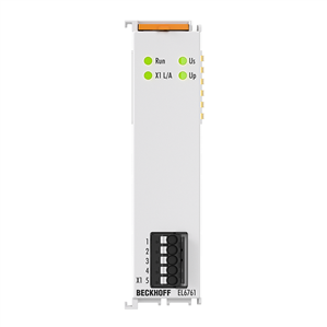 Beckhoff EL6761 EtherCAT Terminal, 1-channel communication interface, ISO 15118 powerline, charge controller Turkiye