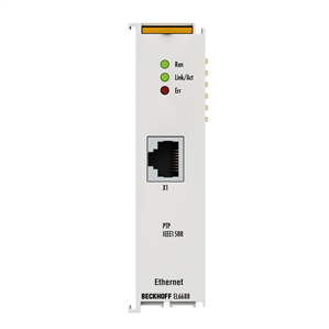 Beckhoff EL6688 EtherCAT Terminal, 1-port communication interface, IEEE 1588/PTP, master/slave