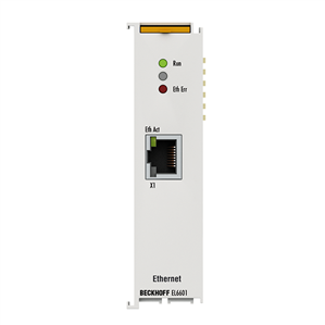 Beckhoff EL6601 EtherCAT Terminal, 1-port communication interface, Ethernet switch port Turkiye