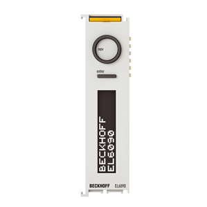 Beckhoff EL6090 EtherCAT Terminal, display with navigation switch, operating hours counter Turkiye