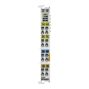 Beckhoff EL6001 EtherCAT Terminal, 1-channel communication interface, serial, RS232