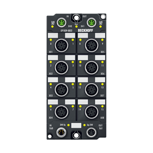 Beckhoff EP1839-0022 EtherCAT Box, 16-channel digital input, 24 V DC, M12, with diagnostics Turkiye