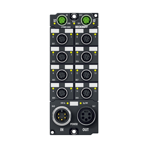 Beckhoff EP2839-0042 EtherCAT Box, 16-channel digital output, 24 V DC, 05 A, M12, with diagnostics