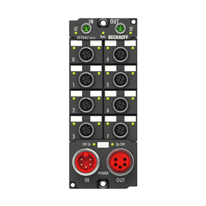 Beckhoff EP7047-1032 EtherCAT Box, 1-channel motion interface, stepper motor, 48 V DC, 5 A, M12, with incremental encoder Turkiye