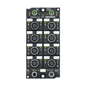 Beckhoff EP8309-1022 EtherCAT Box, multi-functional box, digital, analog, PWM, current-controlled, M12 Turkiye