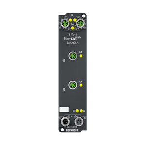 Beckhoff EP1122-8001 EtherCAT Box, 2-port junction, M8, Fast Hot Connect