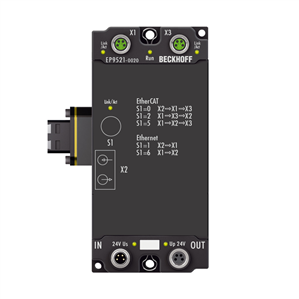 Beckhoff EP9521-0020 EtherCAT Box, media converter, Ethernet/EtherCAT, 100 Mbit/s, 24 V DC Turkiye
