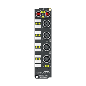 Beckhoff EPP6001-0002 EtherCAT P Box, 1-channel communication interface, serial, RS232/RS422/RS485, M12 Turkiye