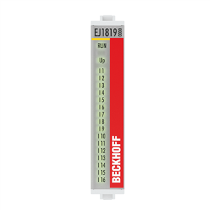 Beckhoff EJ1819 EtherCAT plug-in module, 16-channel digital input, 24 V DC, 10 µs Turkiye