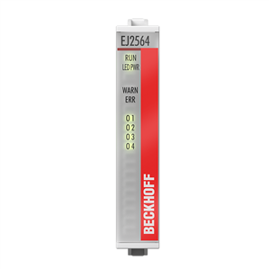Beckhoff EJ2564 EtherCAT plug-in module, 4-channel LED output, 5…48 V DC, 4 A, RGBW, common anode Turkiye