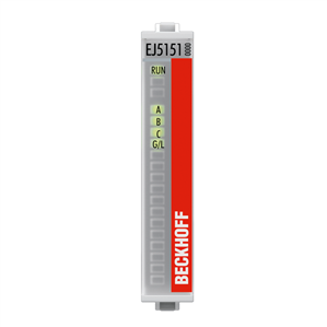 Beckhoff EJ5151 EtherCAT plug-in module, 1-channel encoder interface, incremental, 24 V DC HTL, 100 kHz Turkiye