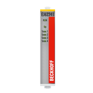 Beckhoff EJ6224-0090 EtherCAT plug-in module, 4-channel communication interface, IO-Link, master, TwinSAFE SC Turkiye