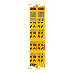 Beckhoff KL2904 Bus Terminal, 4-channel digital output, 24 V DC, 05 A, TwinSAFE