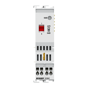 Beckhoff KL2641 Bus Terminal, 1-channel relay output, 230 V AC, 16 A, manual operation