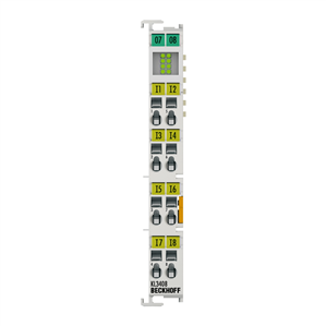 Beckhoff KL3408 Bus Terminal, 8-channel analog input, voltage, ±10 V, 12 bit, single-ended